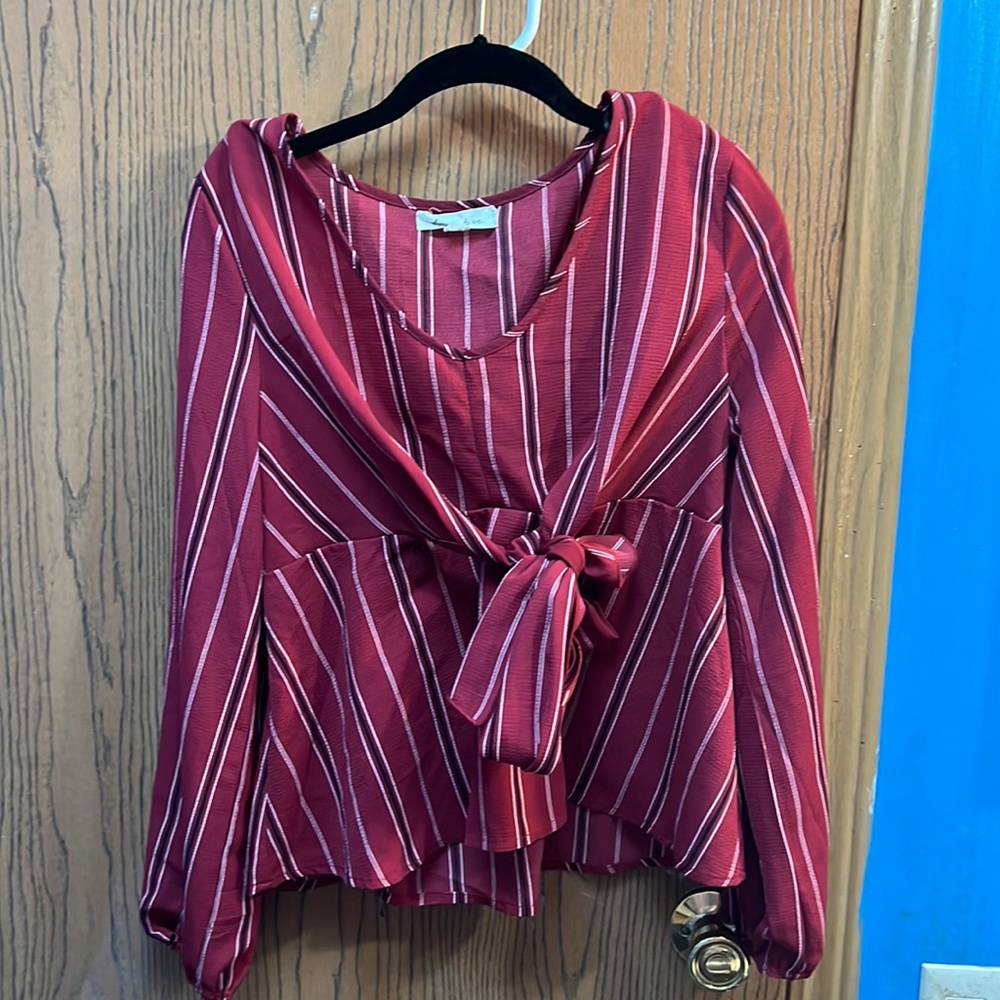 Low cut dress shirt